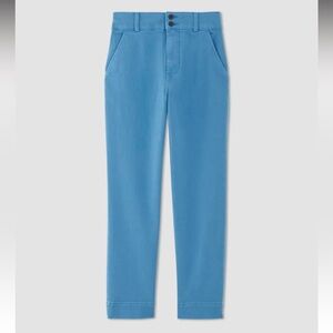 Everlane women the organic straight leg pant size 14 in heritage blue